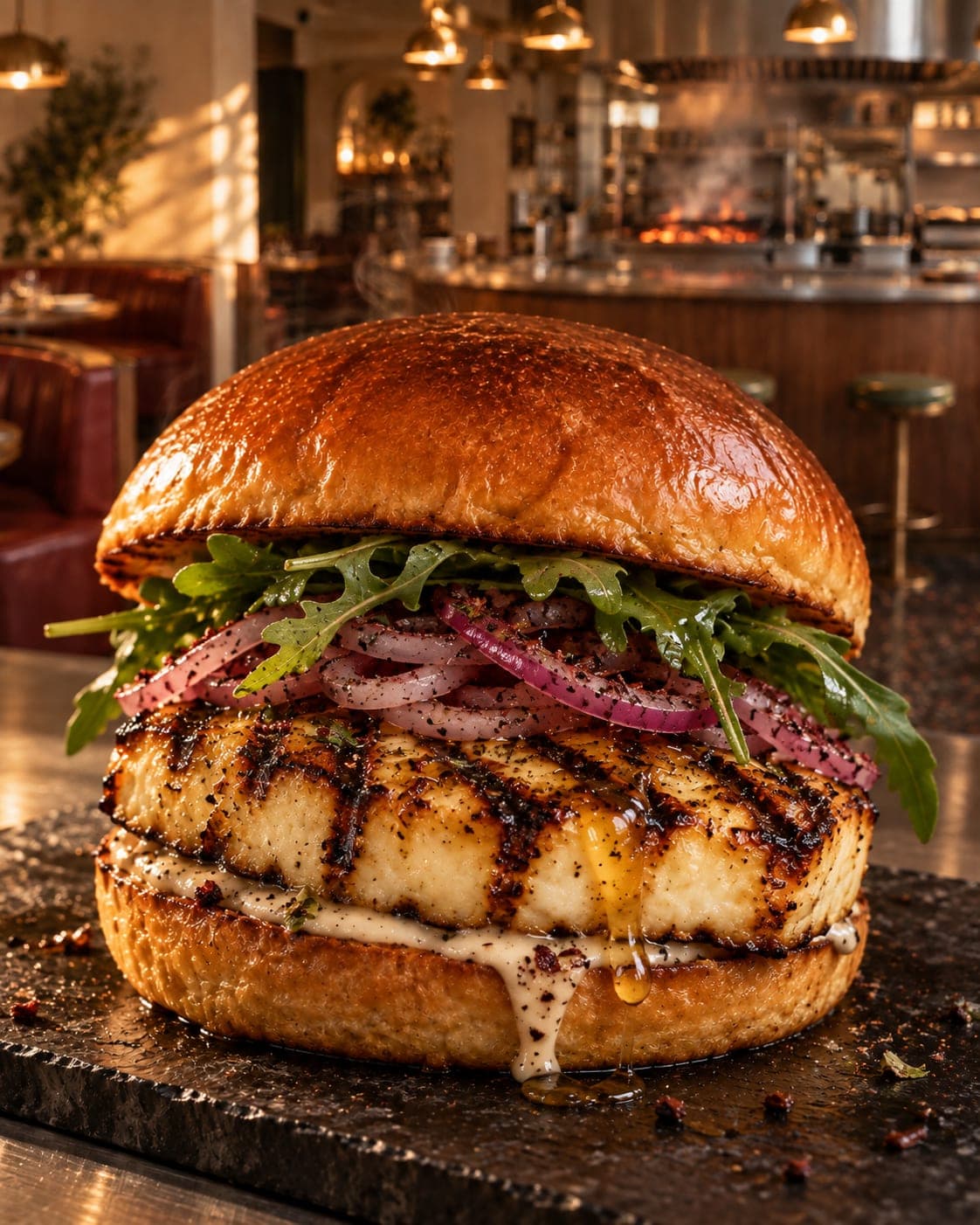 Halloumi & honey